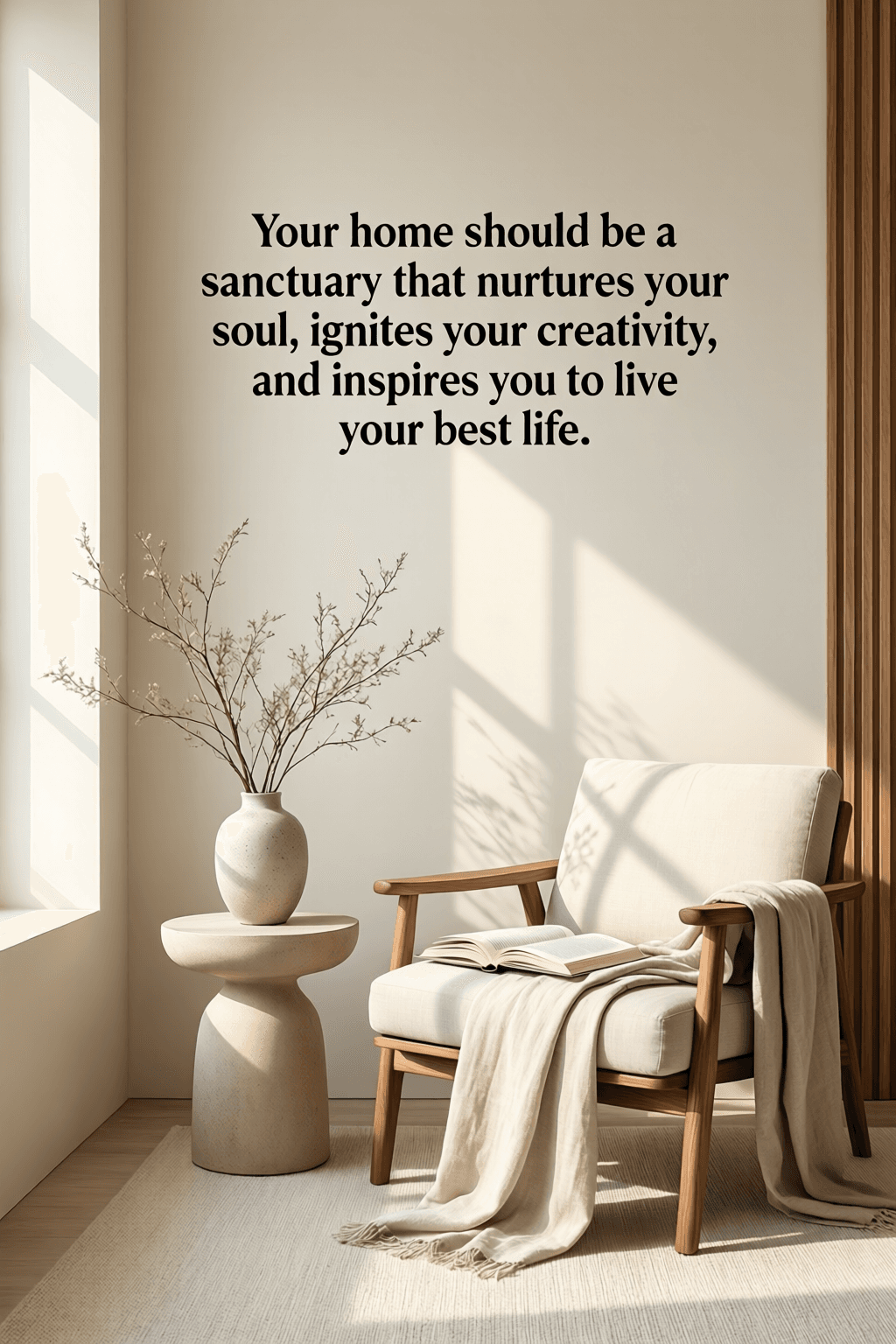Your home should be a sanctuary that nurtures your soul, ignites your creativity, and inspires you to live your best life. — Nate Berkus