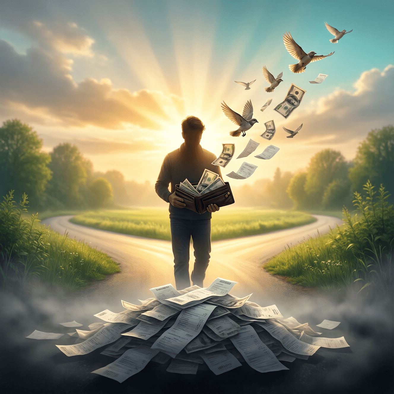 担忧就像在偿还一笔你并不欠的债。——马克·吐温