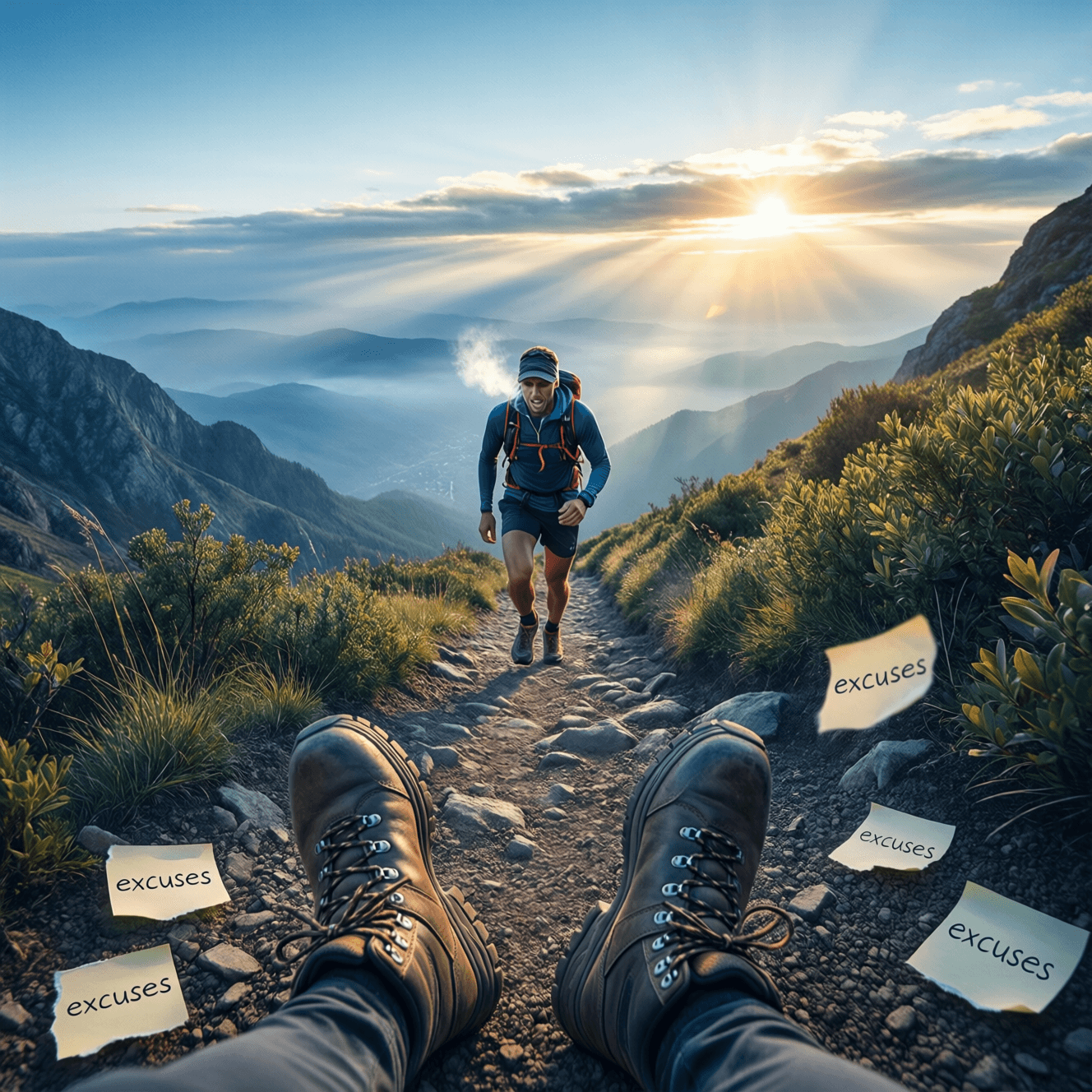 韧性就是超越自己借口的能力。——梅尔·罗宾斯