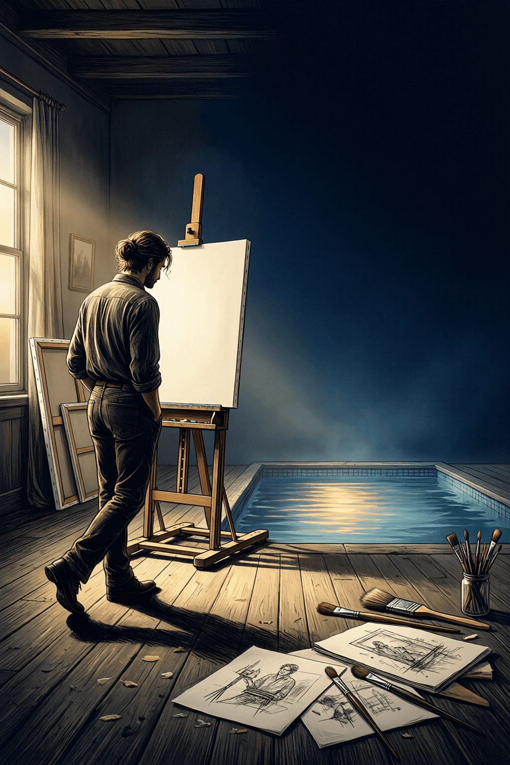 在黑暗中跃进的艺术家直觉 艺术家永远无法完全知道——我们只能猜测。我们也许会错,但我们在黑暗中一次又一次地纵身跃进。——阿格妮丝·德·米勒