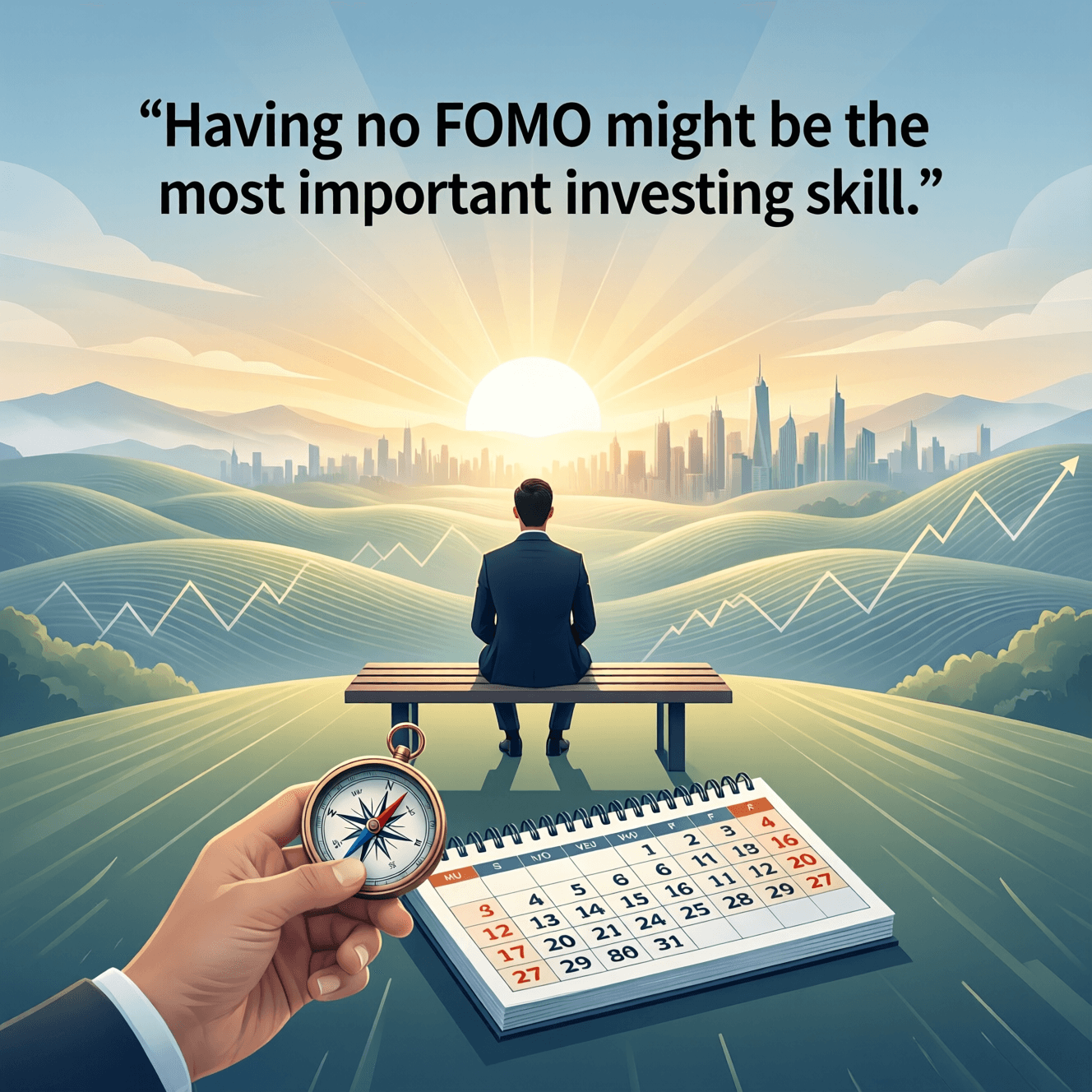 No tener FOMO podría ser la habilidad de inversión más importante. — Morgan Housel