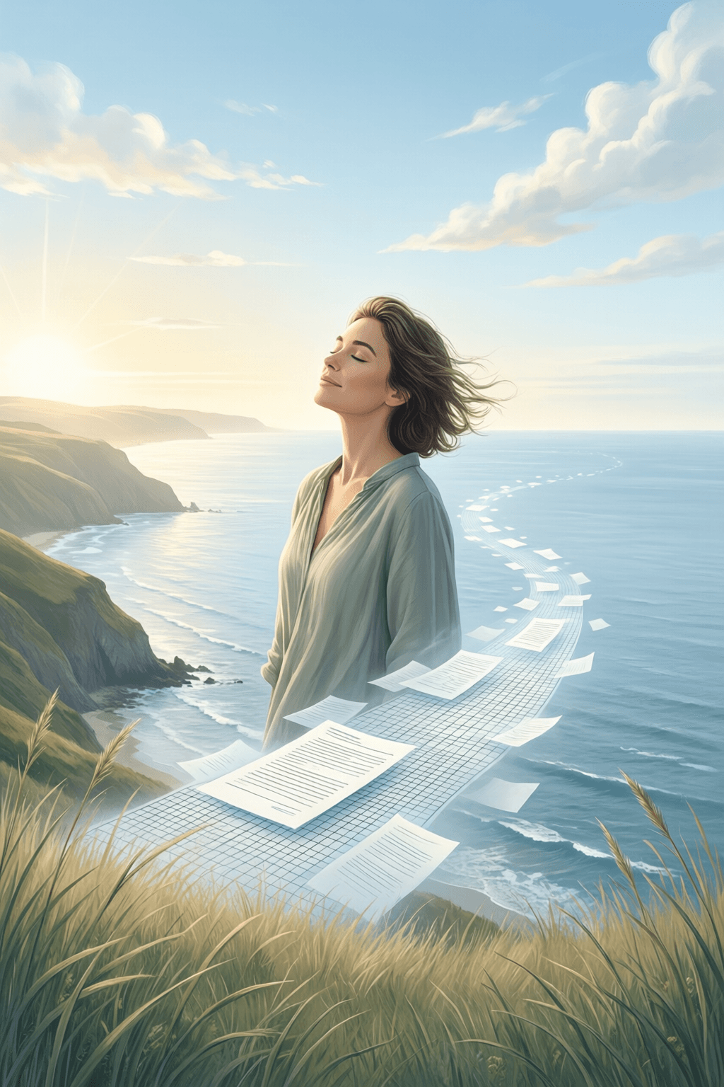 Your worth is not a spreadsheet. You are not a project to be completed, but a life to be experienced