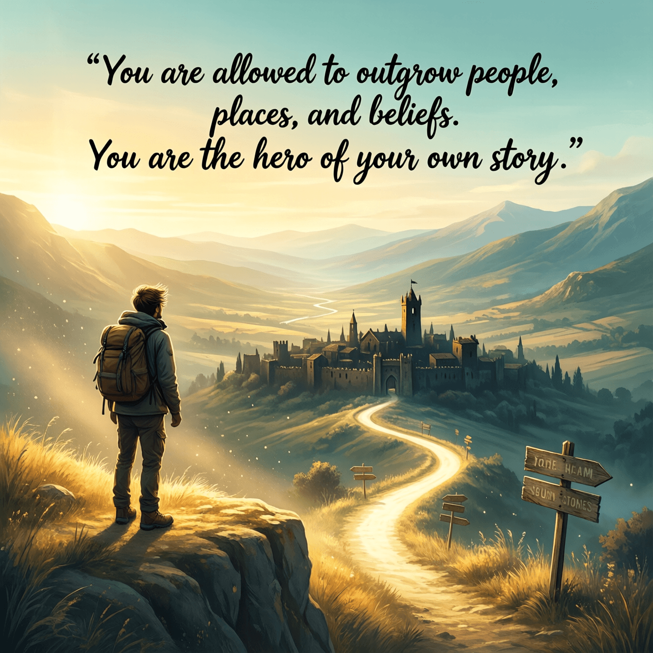 You are allowed to outgrow people, places, and beliefs. You are the hero of your own story. — Nedra Glover Tawwab