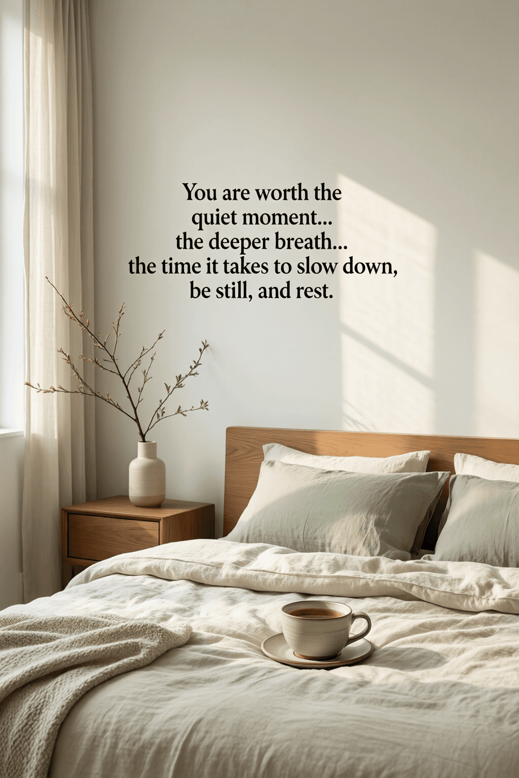 You Are Worth Rest, Stillness, and Breath