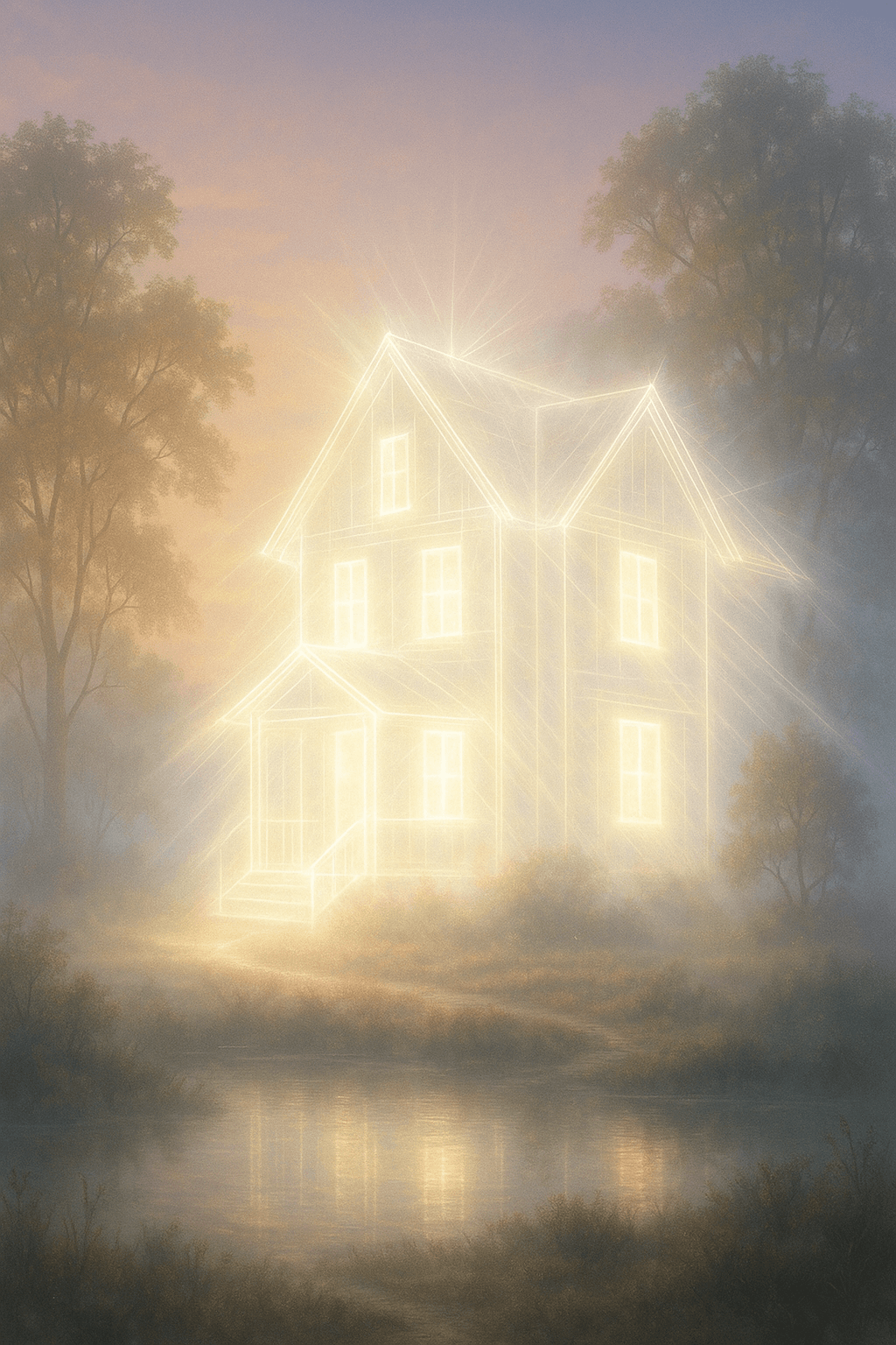 The house of the soul is made of light. — Angelus Silesius