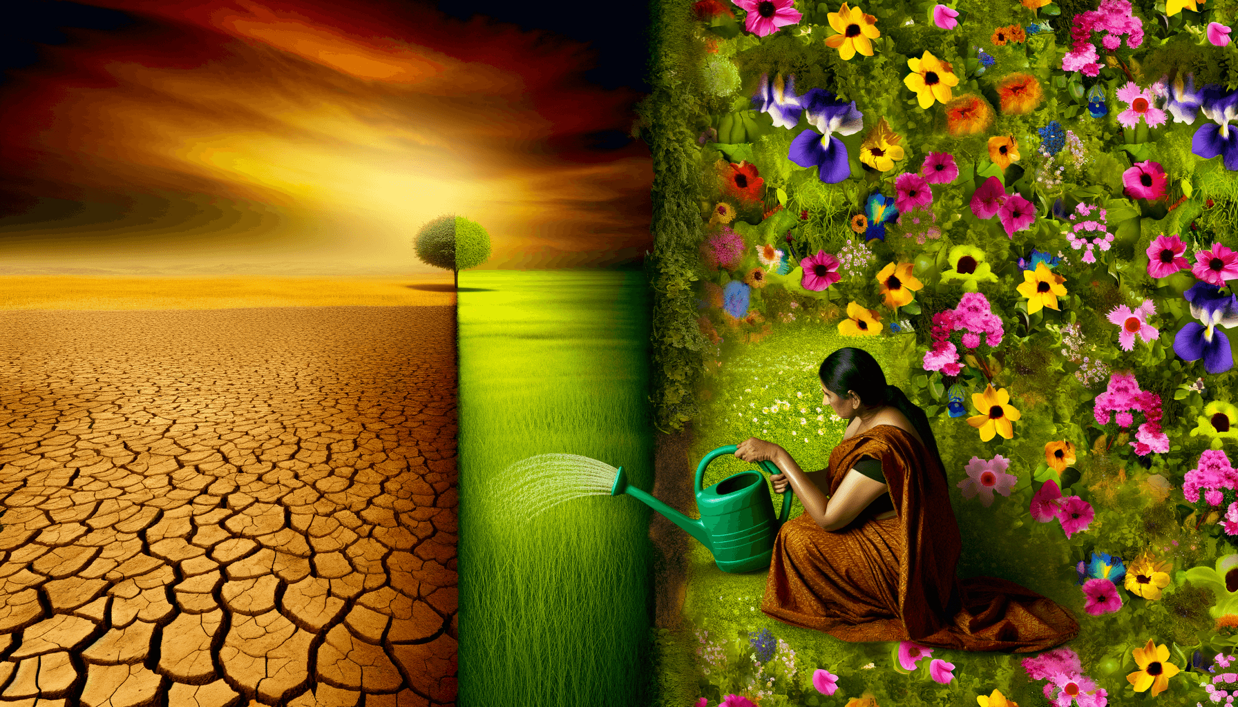 Grass isn't always greener on the other side; it’s greener where you water it. — Neil Barringham