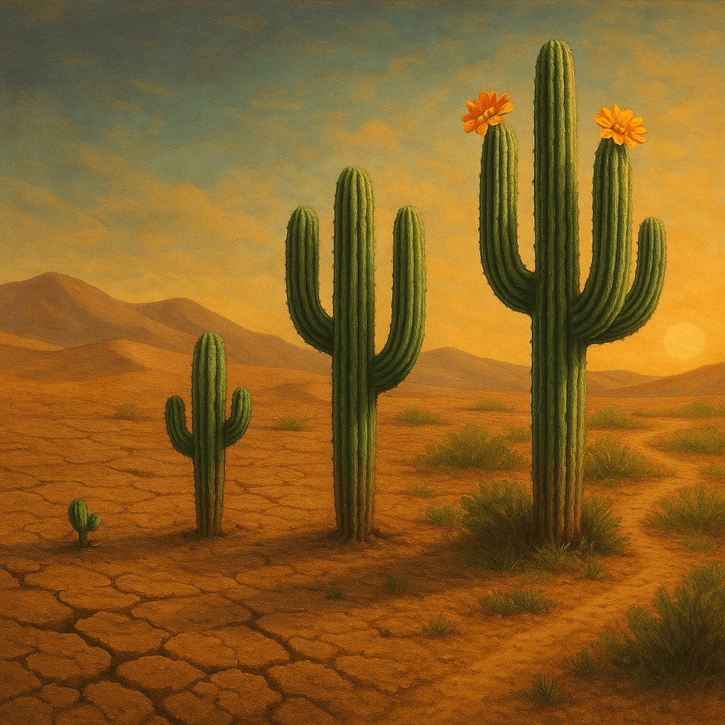 Lecciones de Resiliencia del Cactus en la Adversidad El cactus nos enseña que, con un poco de agua y mucha paciencia, podemos prosperar a pesar de un ent