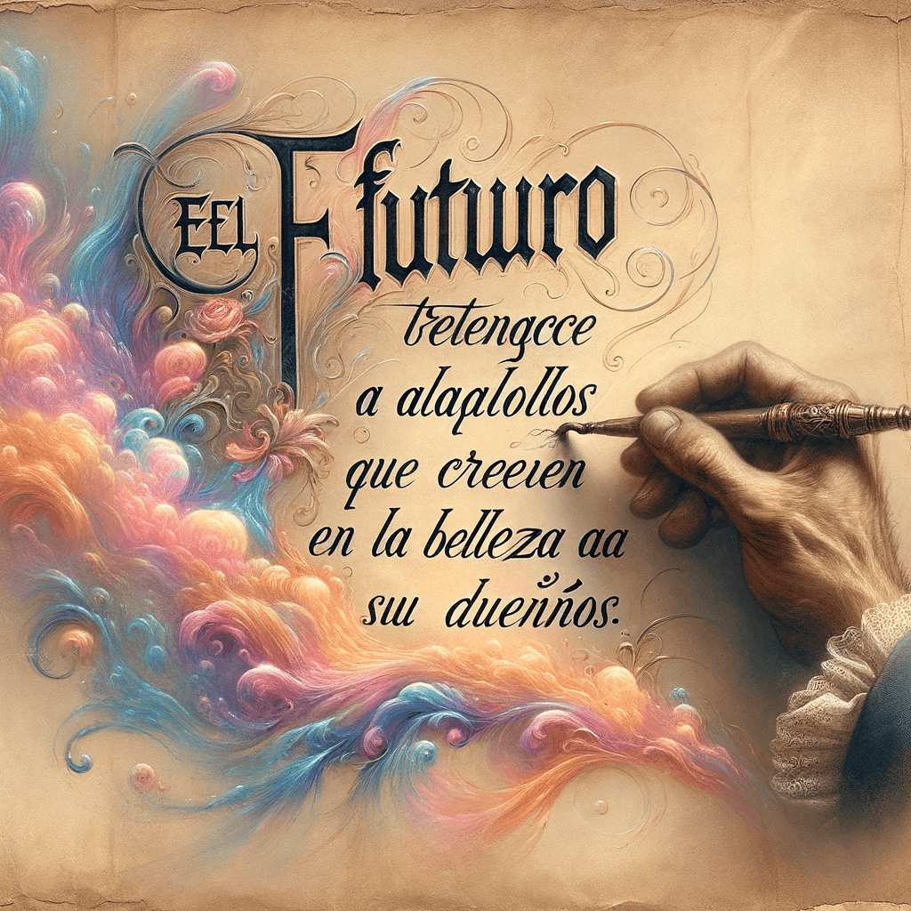 El futuro pertenece a aquellos que creen en la belleza de sus sueños. - Eleanor Roosevelt