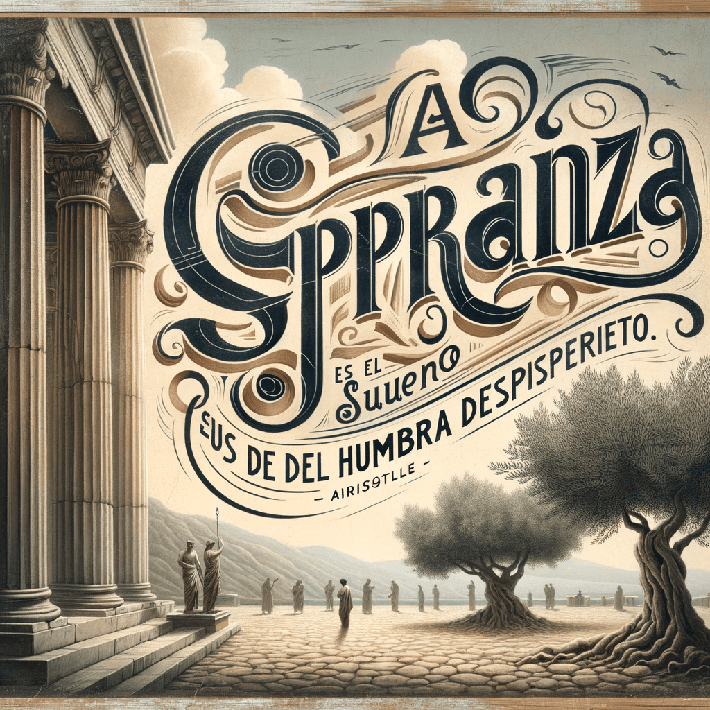 Hope is the dream of the waking man. - Aristotle