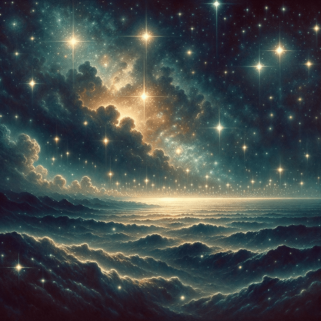 星星是永恒的街灯。 - 佚名