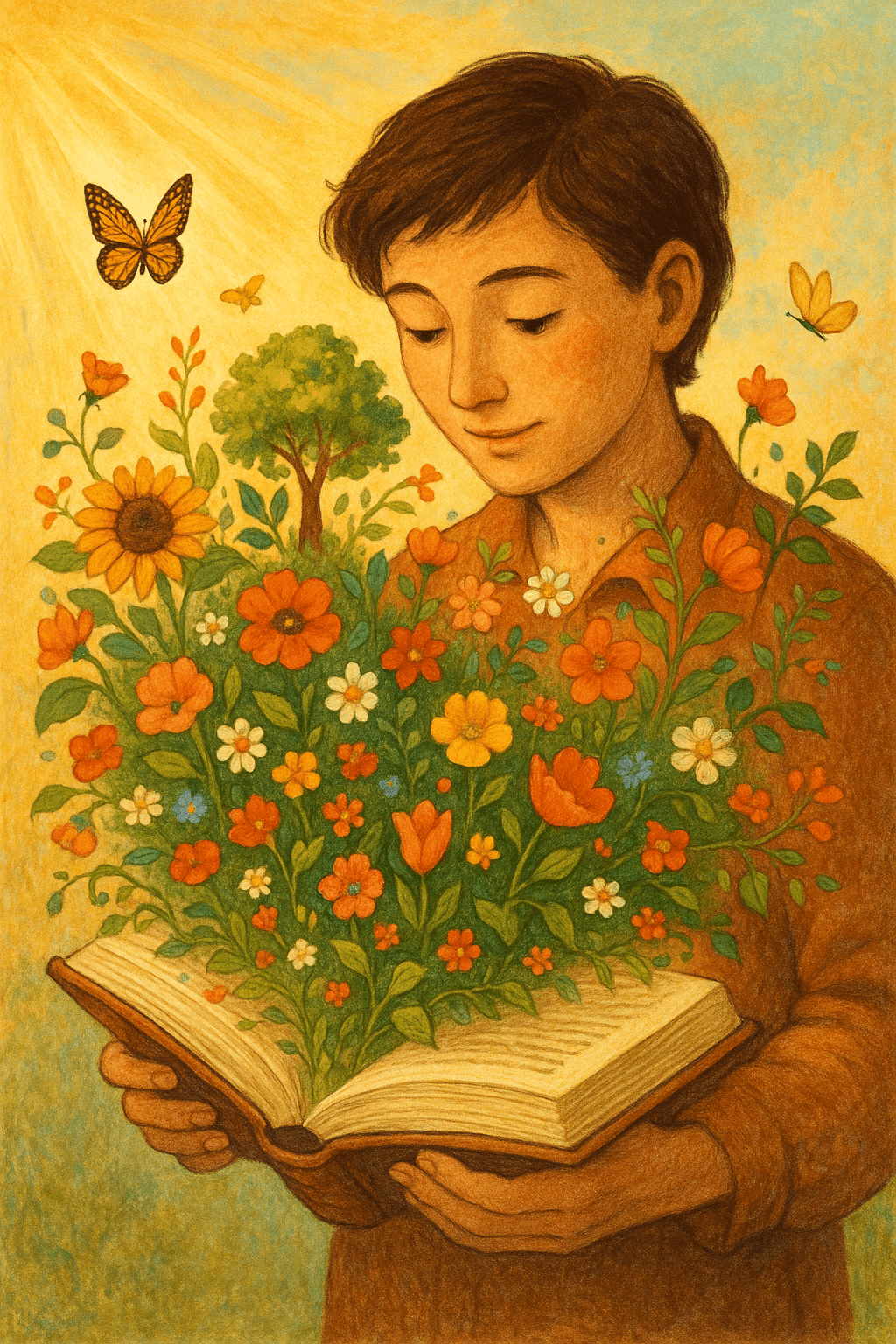 A book is like a garden carried in the pocket. — Chinese Proverb