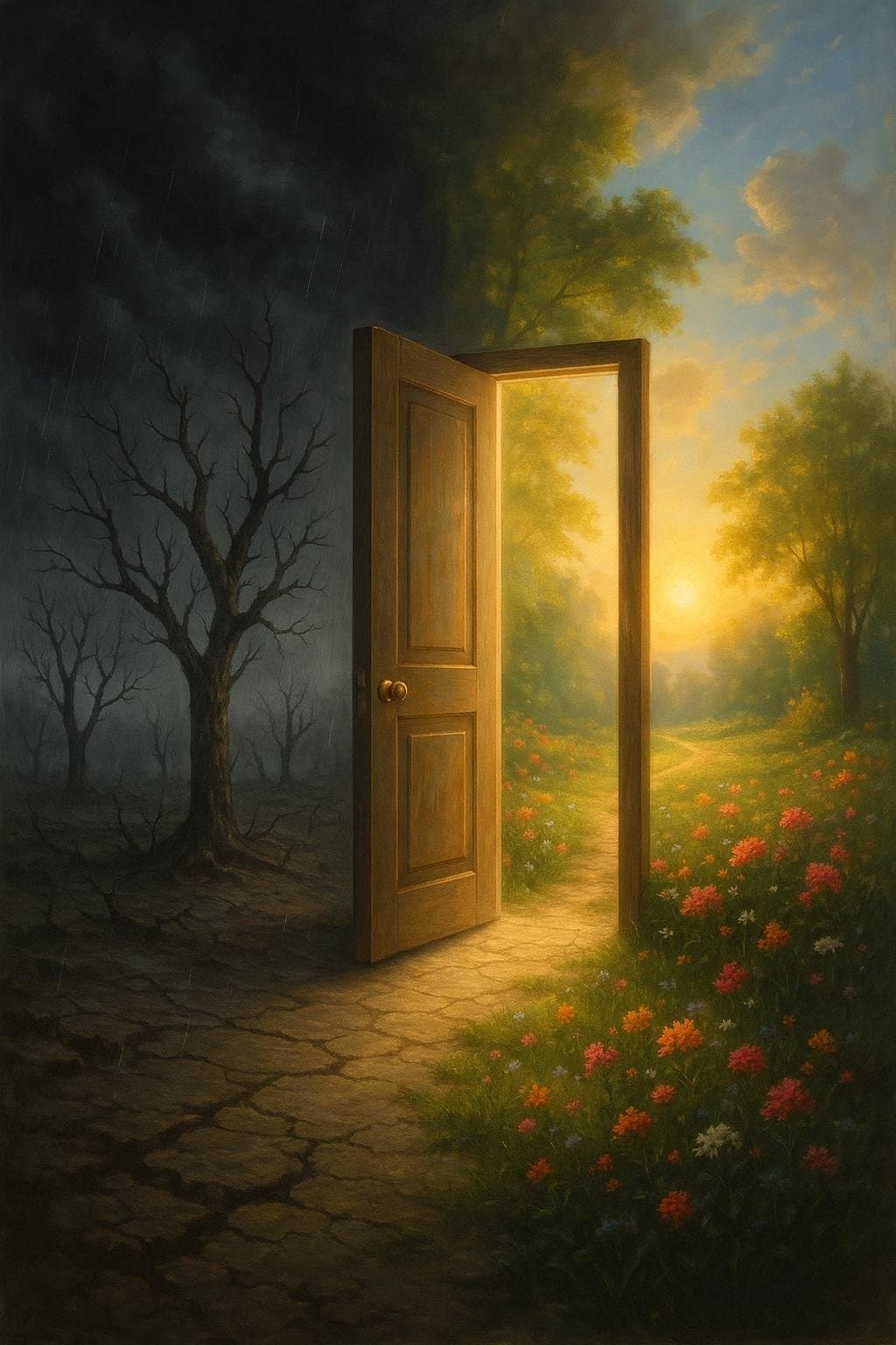 拥抱困扰,开启内心的大门 当你接受了自己所遭遇的困扰之时,大门就会开启。—— 鲁米