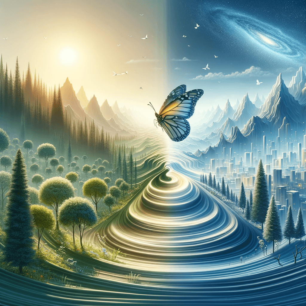 Con el efecto mariposa, una pequeña acción puede llevar a grandes resultados. — James Gleick