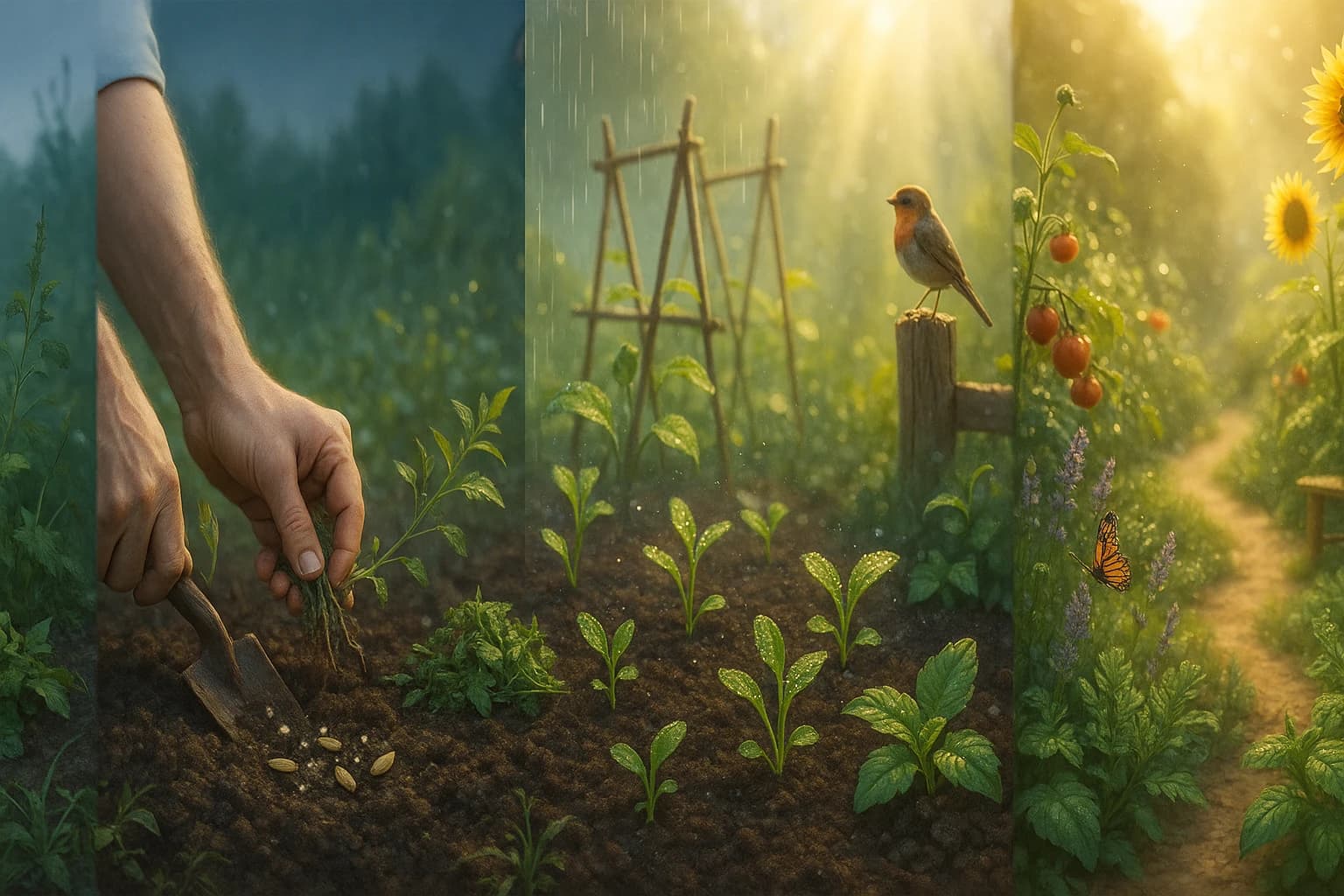 Planta sueños, arranca las malas hierbas y cultiva una vida feliz. — Anónimo