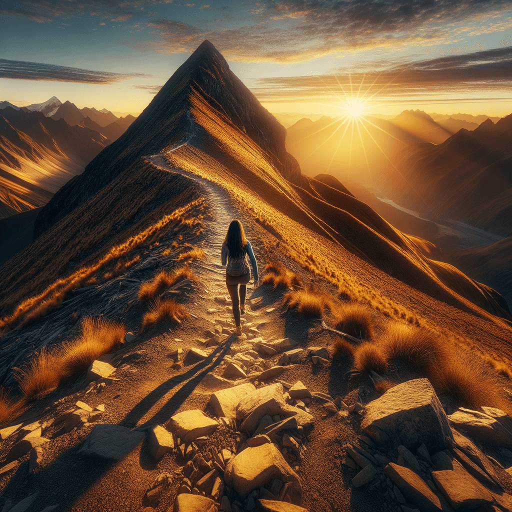 Para alcanzar las alturas, uno debe tomar el camino empinado. — Proverbio de Etiopía