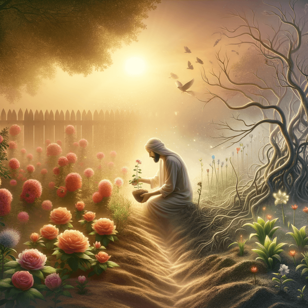 Tu mente es un jardín. Tus pensamientos son las semillas. Puedes cultivar flores o puedes cultivar maleza. — Lisa A. Mininni