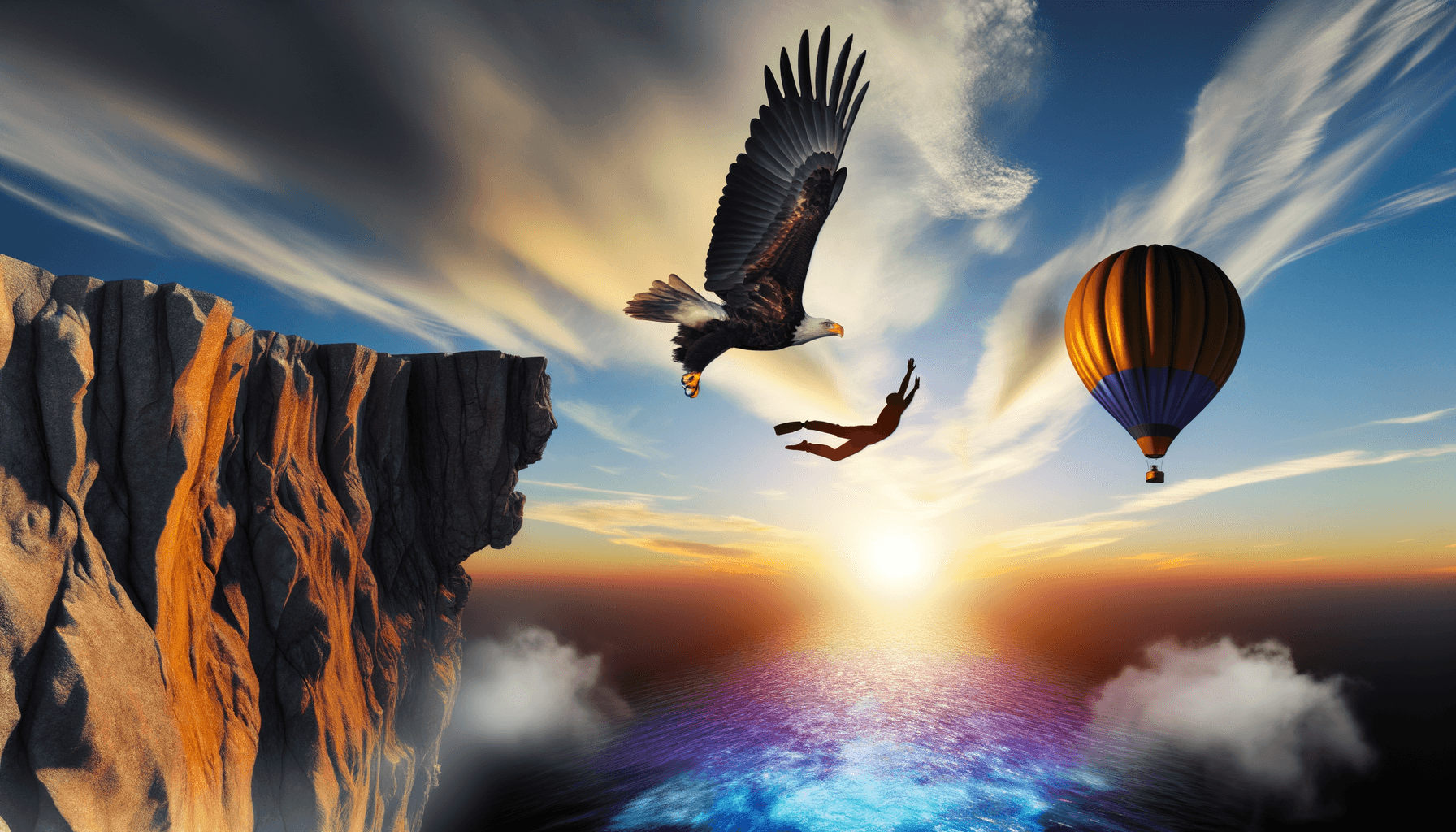 To soar, you must leave the ground beneath you. — Michael Korda