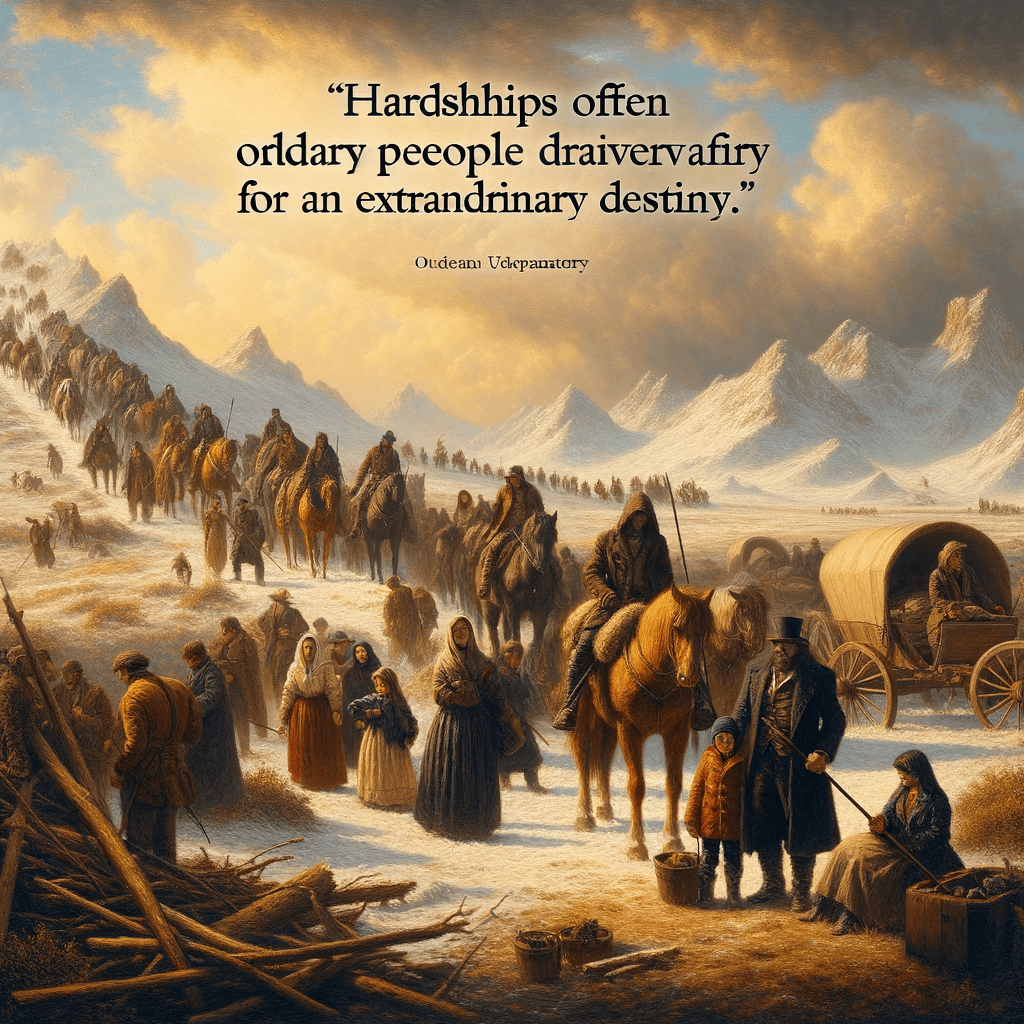 Las dificultades a menudo preparan a personas comunes para un destino extraordinario. — C.S. Lewis