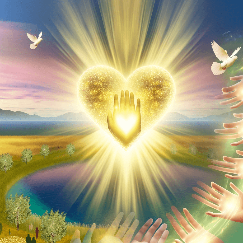 El lugar donde florecen los sueños óptimos de unidad y paz es el corazón. — Khalil Gibran