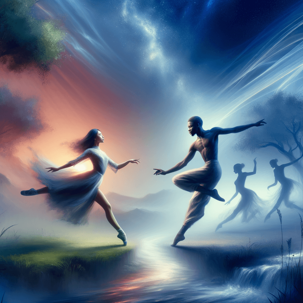 生活是在“促成事情发生”和“顺其自然之间”跳舞。——阿里安娜·赫芬顿