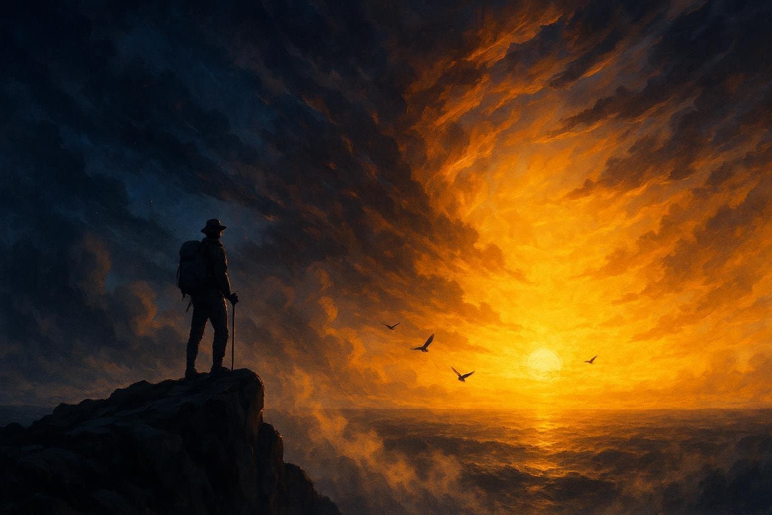 勇者与地平线:探索无尽挑战的旅程 地平线的尽头只是勇者的挑战。——纪伯伦