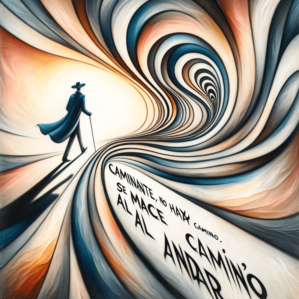 Wanderer, there is no path, the path is made by walking. - Antonio Machado