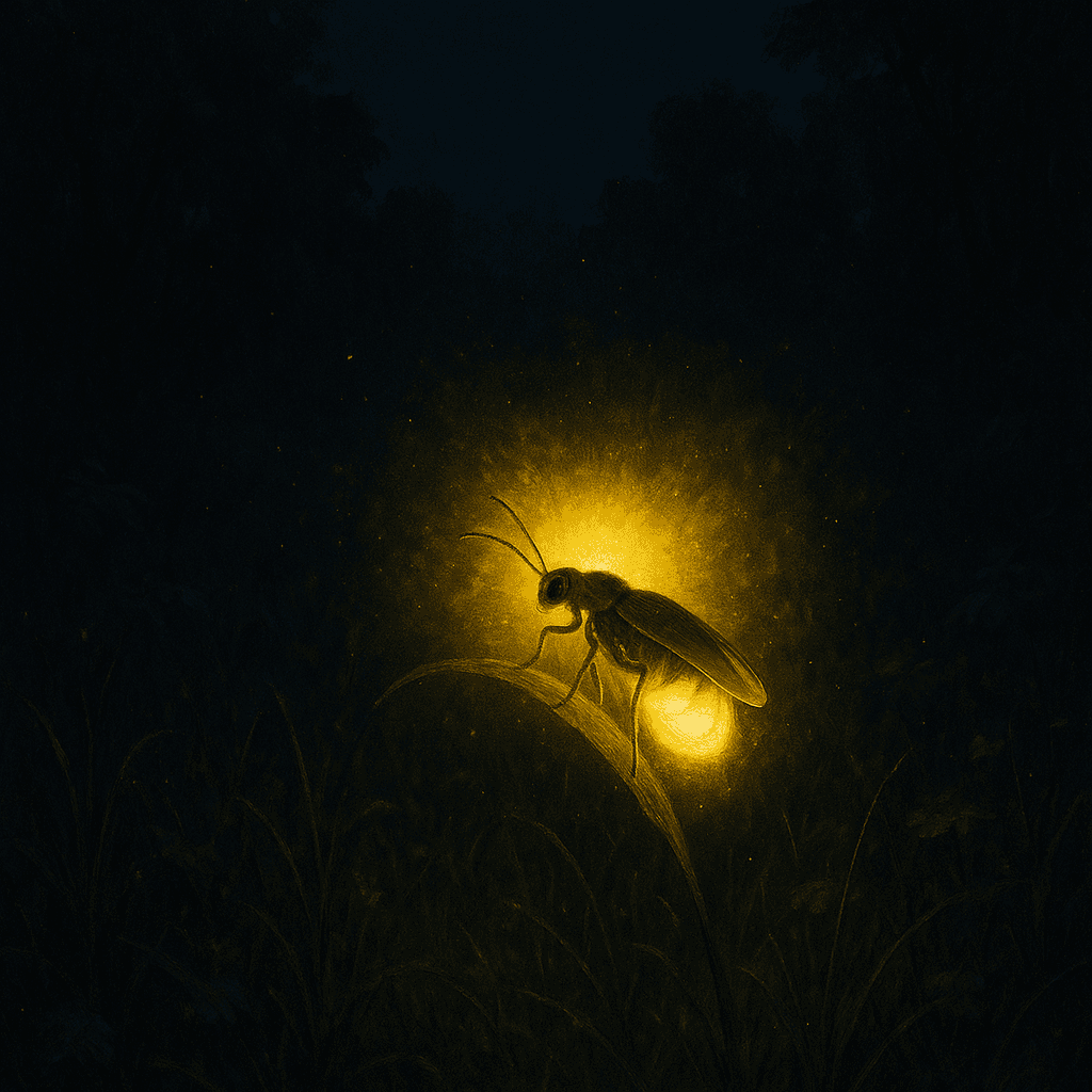 在最黑暗的夜晚,如萤火虫般猛烈地发光。——约翰·格林