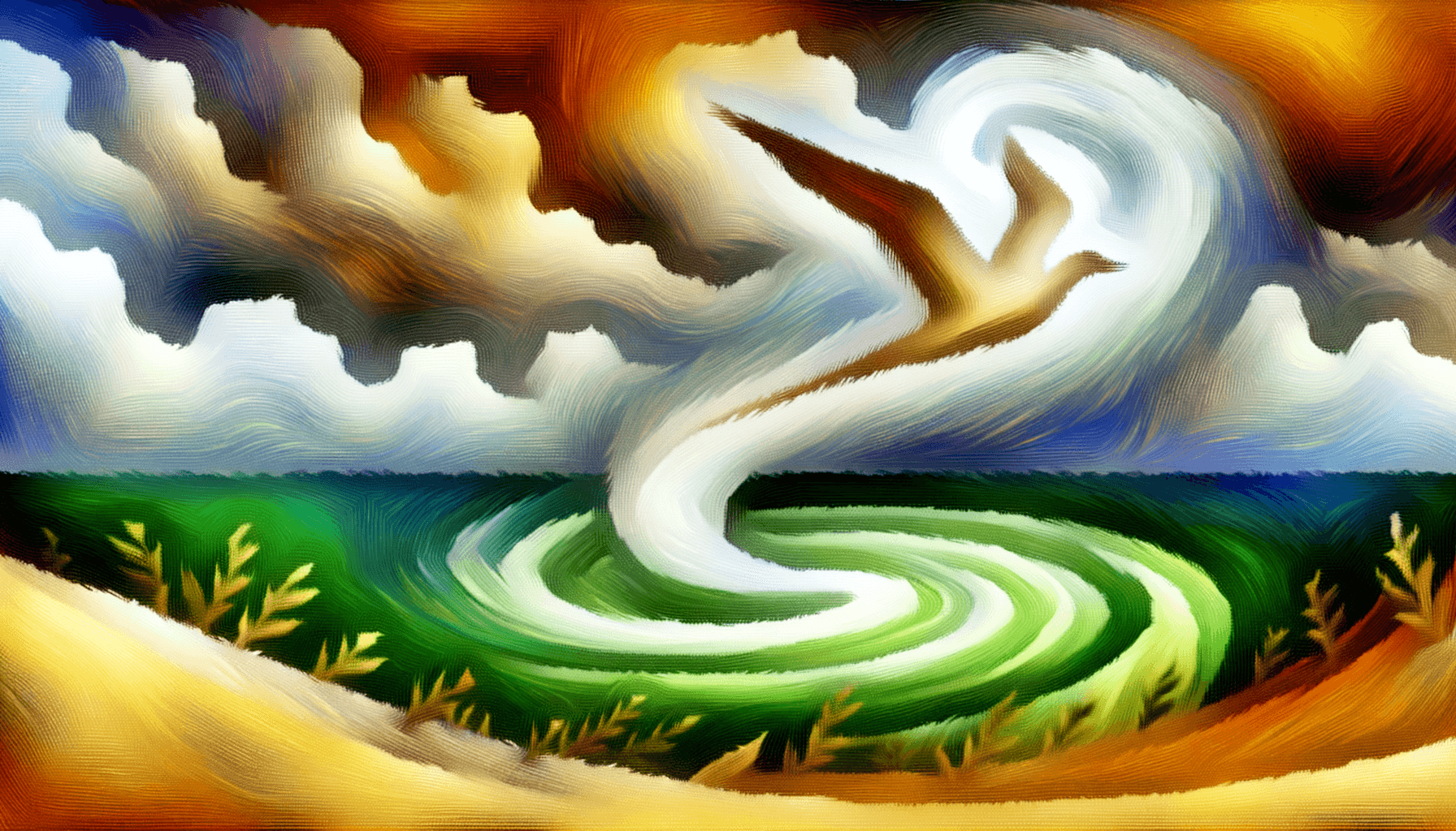 Volar en la nube más alta, primero debes dar una vuelta en la tierra. — Proverbio africano