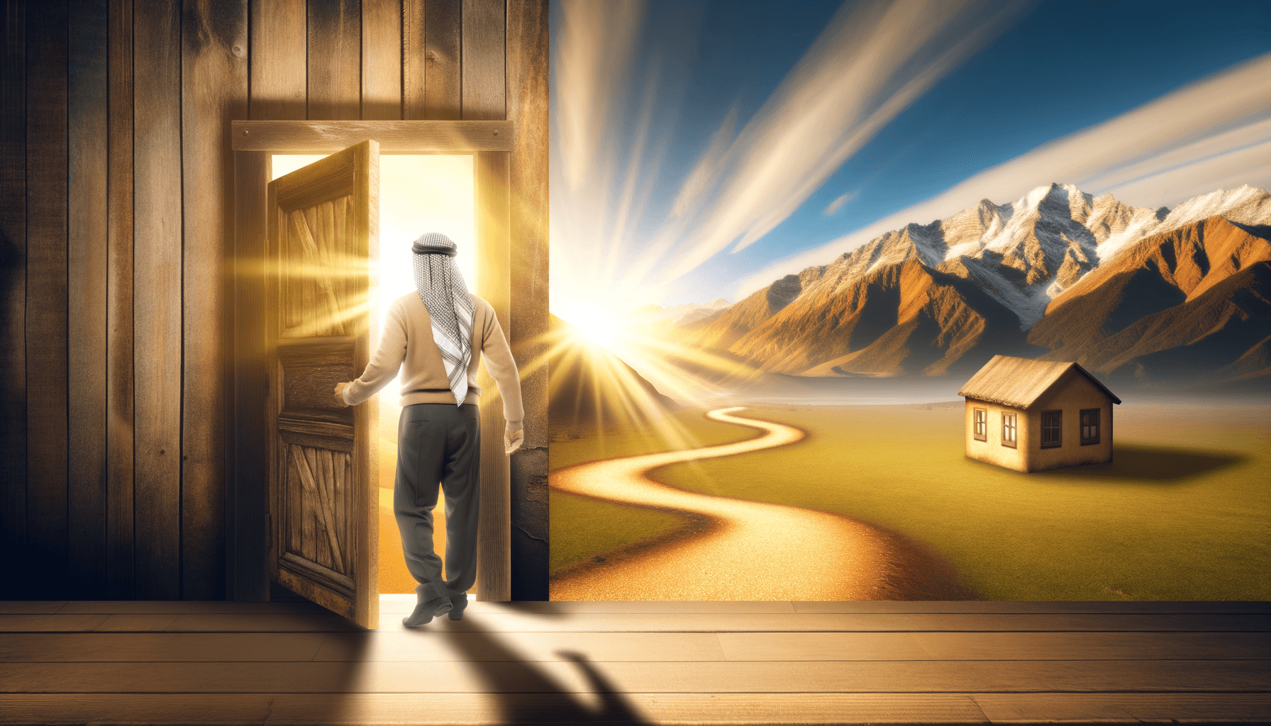 He who is outside his door has the hardest part of his journey behind him. — Dutch Proverb