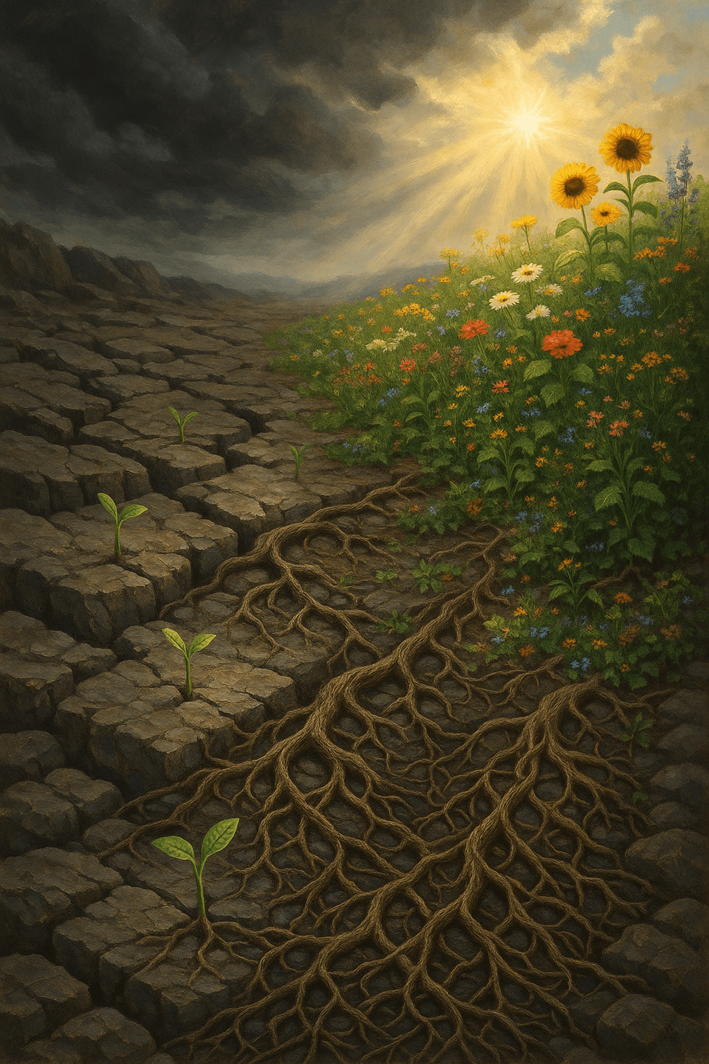 反抗是肥沃的;忍耐是一粒种子。——尼日利亚谚语