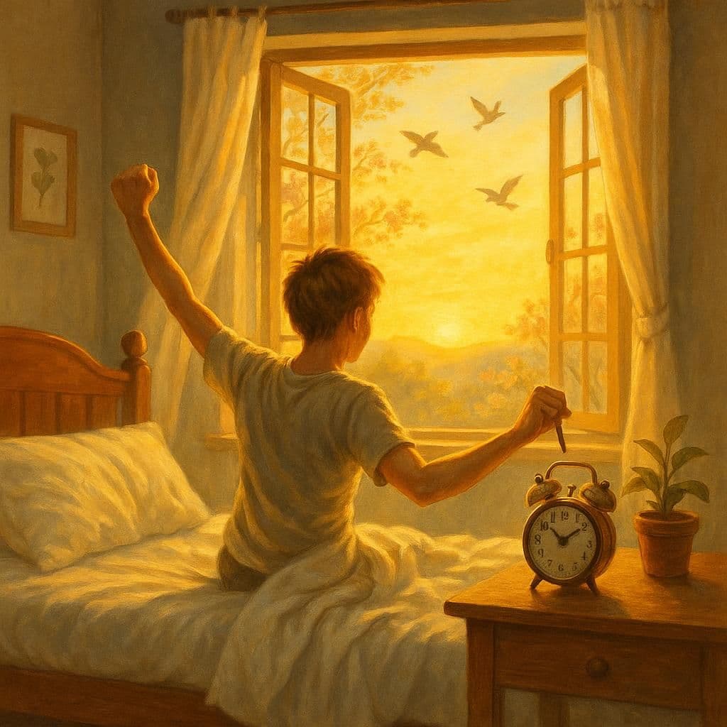 Success comes to those who have the willpower to win over their snooze buttons. — Unknown Author (excluded)