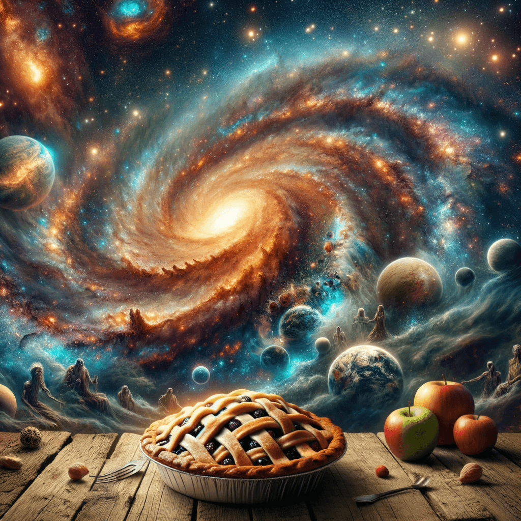 If you want to make an apple pie from scratch, you must first create the universe. — Carl Sagan