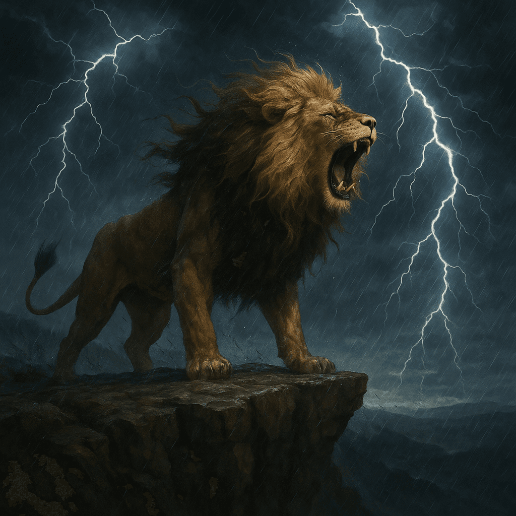 Act like a lion in the face of the storm; the thunder fears your roar. — Wangari Maathai