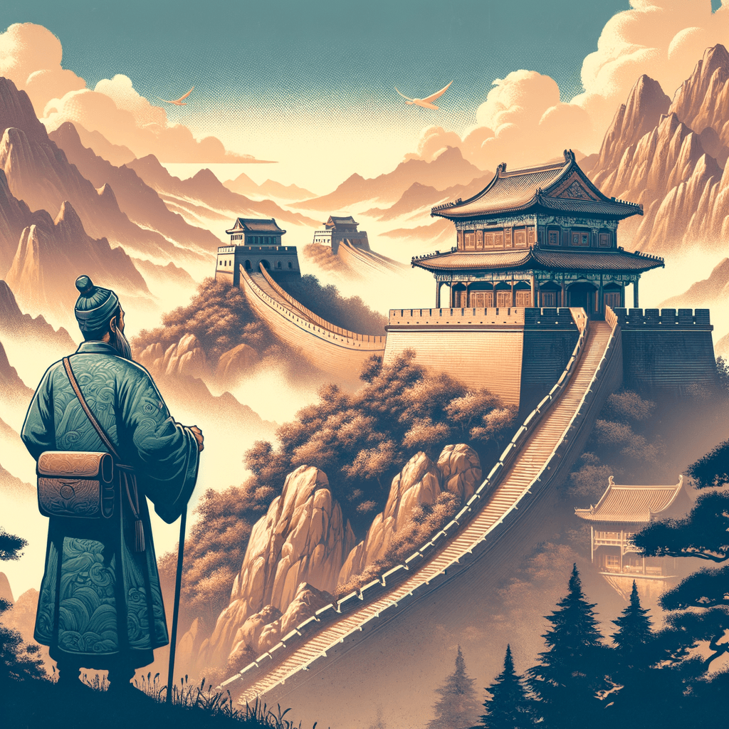 不到长城非好汉。 - 中国谚语