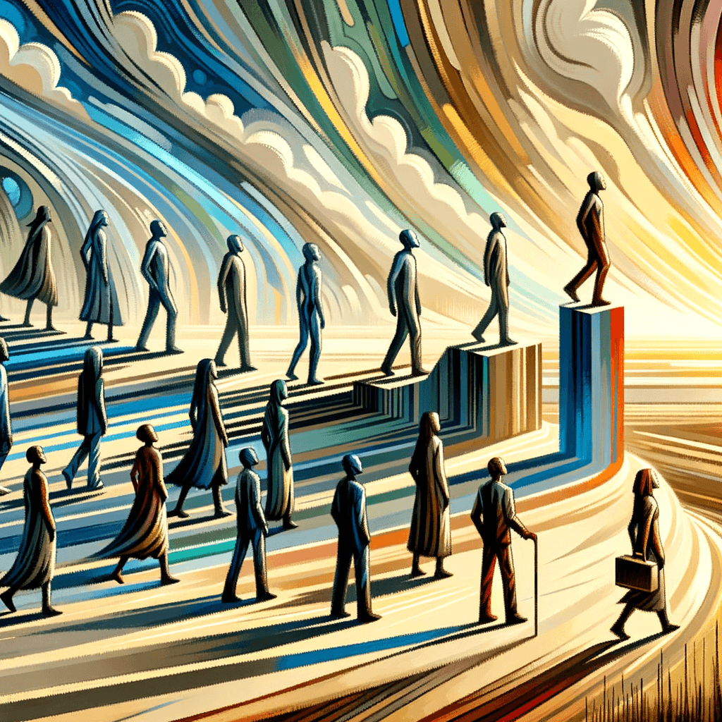 The great thing in this world is not so much where you stand, as in what direction you are moving. — Oliver Wendell Holmes