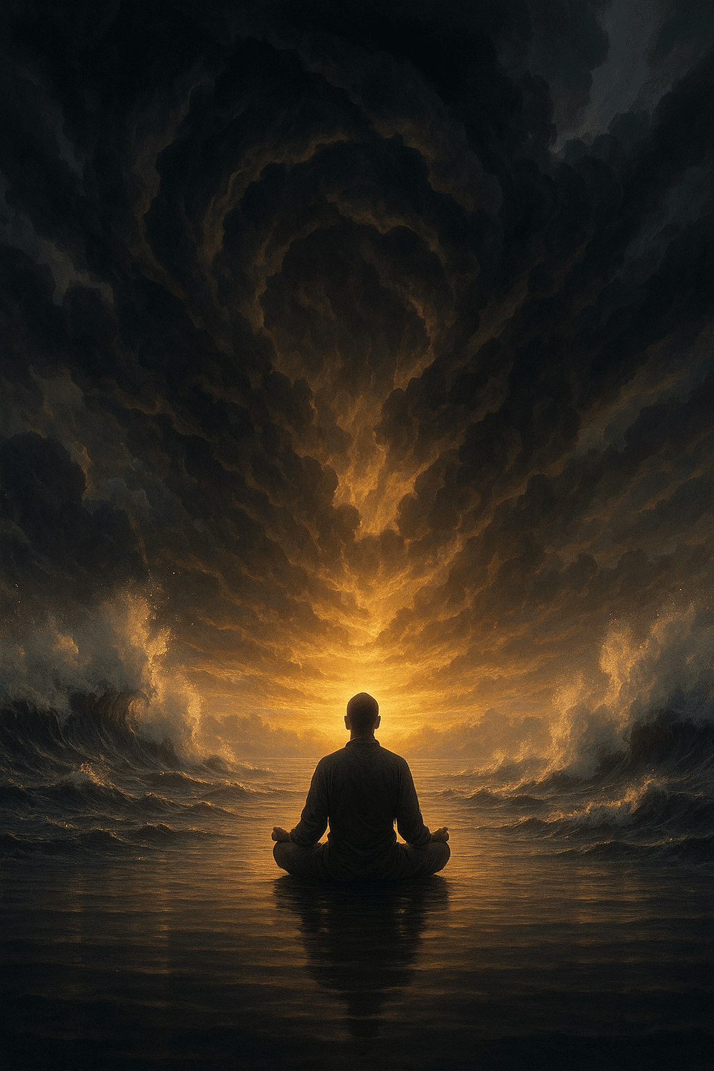 La mente tranquila y serena puede superar la tormenta más salvaje. — Sri Chinmoy