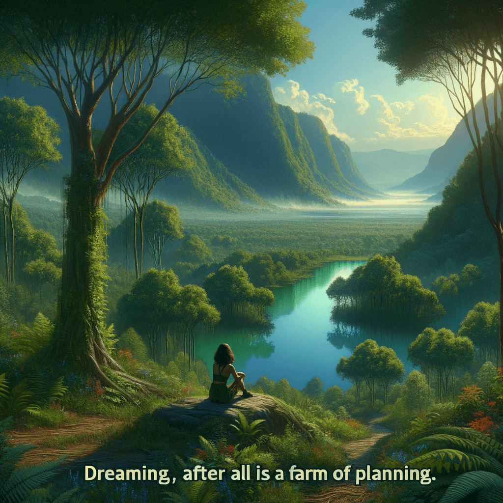 Soñar, después de todo, es una forma de planificar. — Gloria Steinem