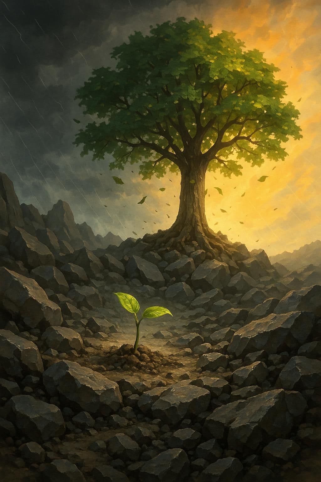 Una persona crece más cuando se ve obligada a superar la adversidad. — Desconocido, a menudo atribuido a Maya Angelou