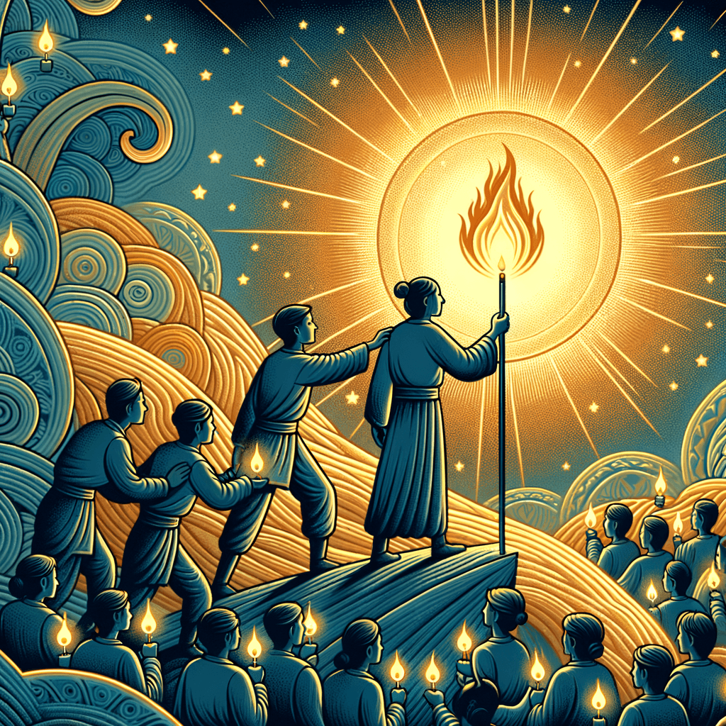 El verdadero liderazgo es reconocer el potencial en otros y ayudarles a alcanzarlo. Una luz no pierde su brillo al encender otra llama.