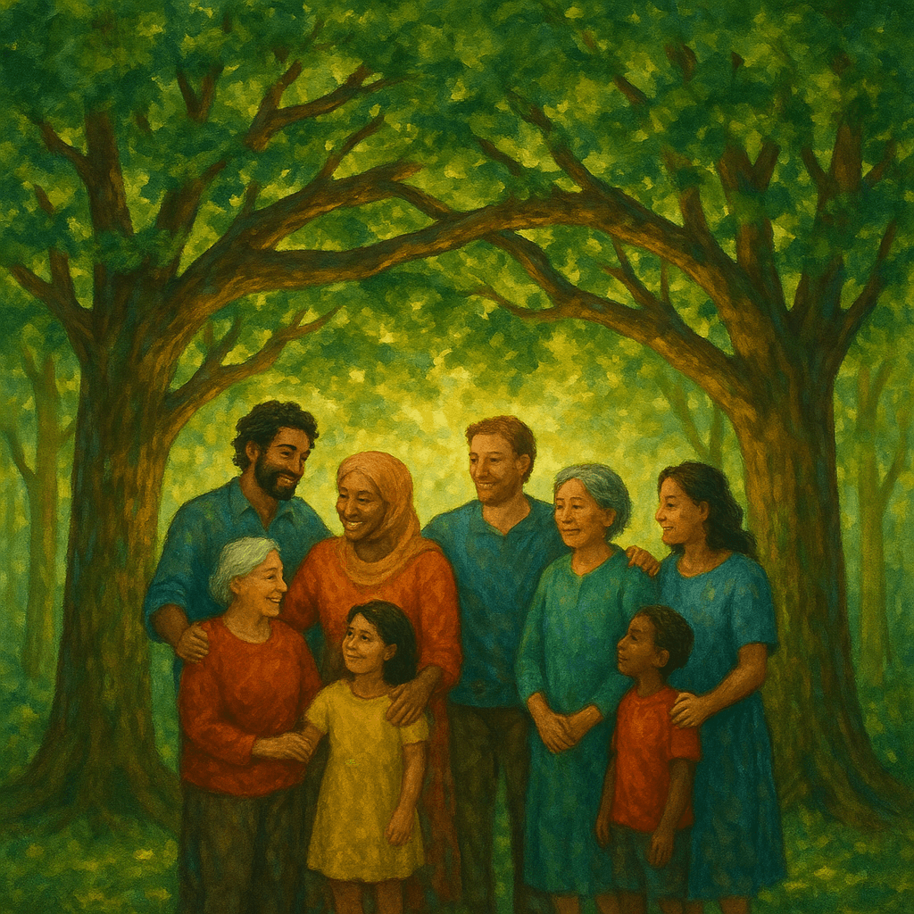 Es en el refugio de los demás donde vive la gente. — Proverbio irlandés