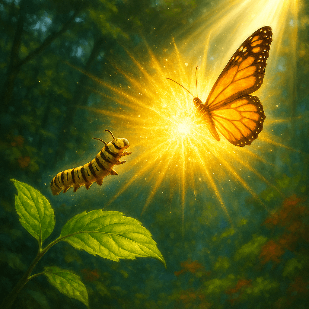 El salto audaz trae la visión más clara. — Rumi