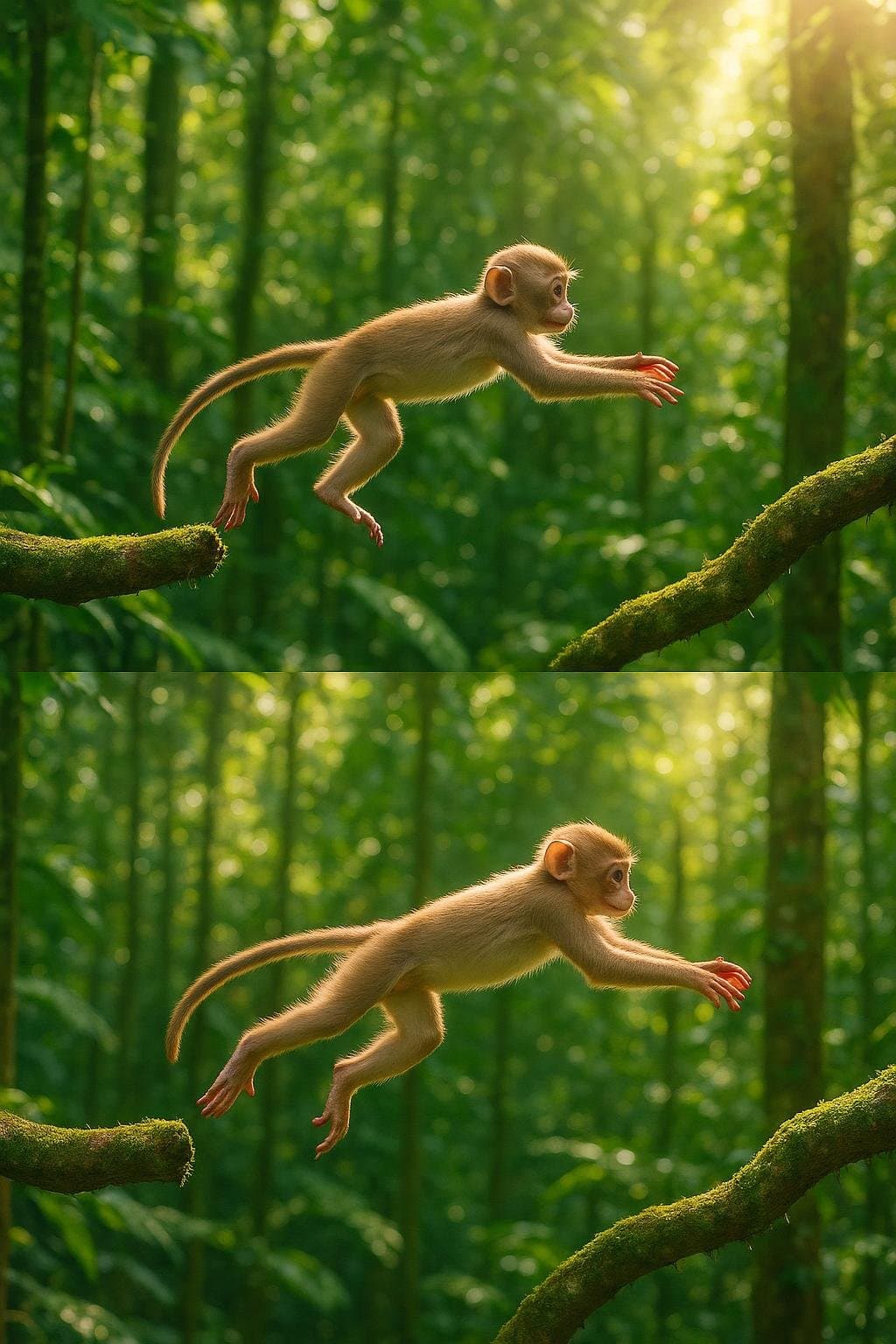 A fuerza de intentarlo, el mono aprende a saltar del árbol. — Proverbio indio