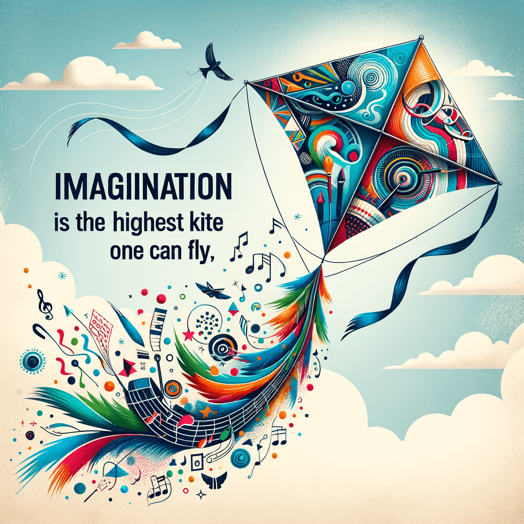 La imaginación es el cometa más alto que se puede volar. — Lauren Bacall