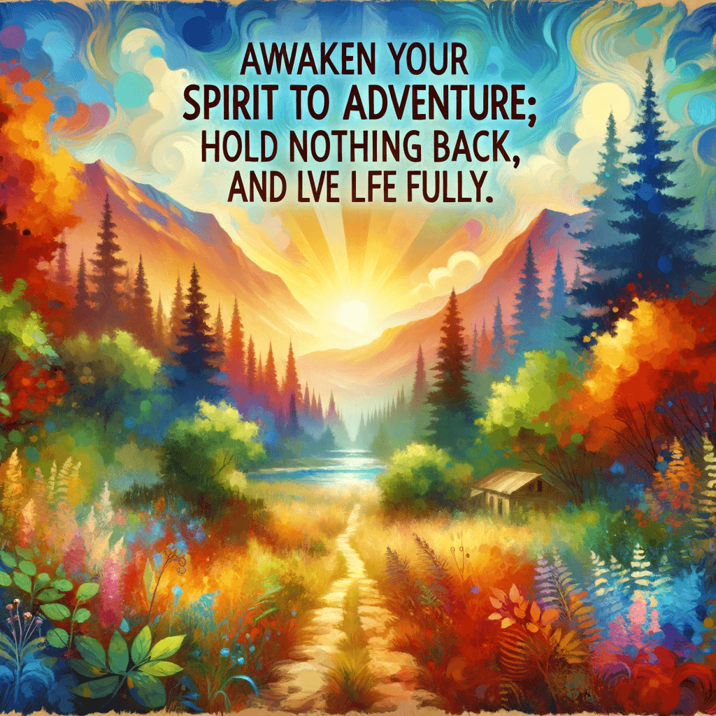 Awaken your spirit to adventure; hold nothing back, and live life fully. — T.A. Barron, USA.