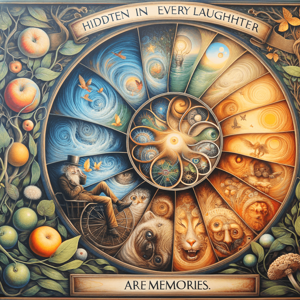 En cada risa, se esconde un recuerdo.