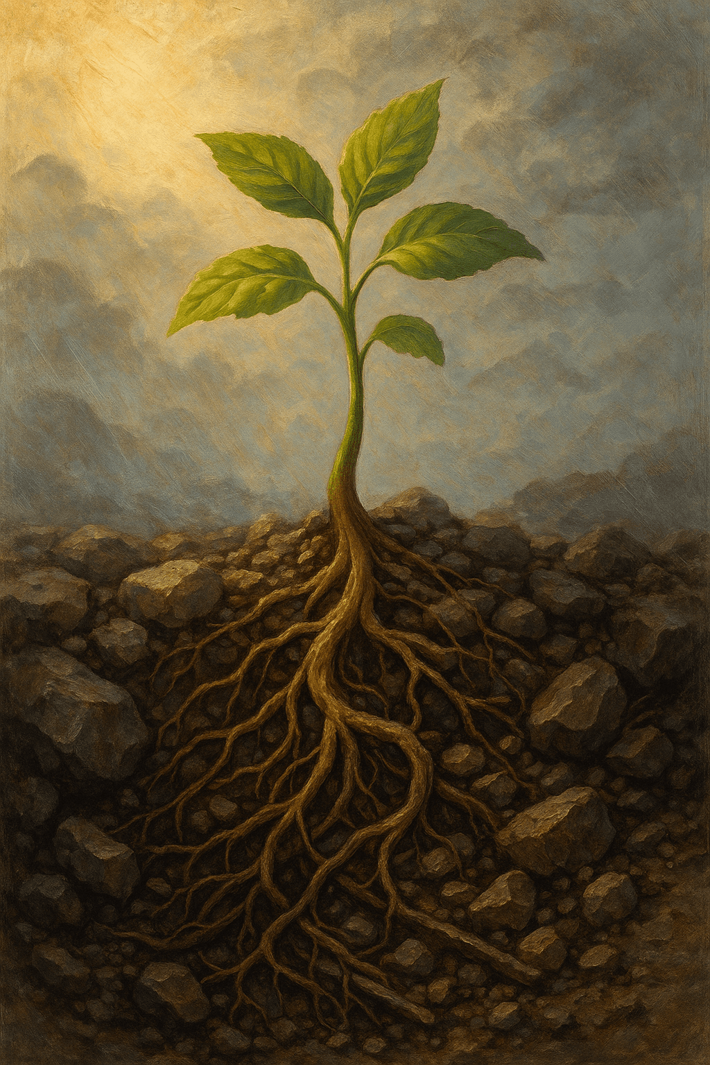 Crece a través de lo que atraviesas. — Mandy Hale