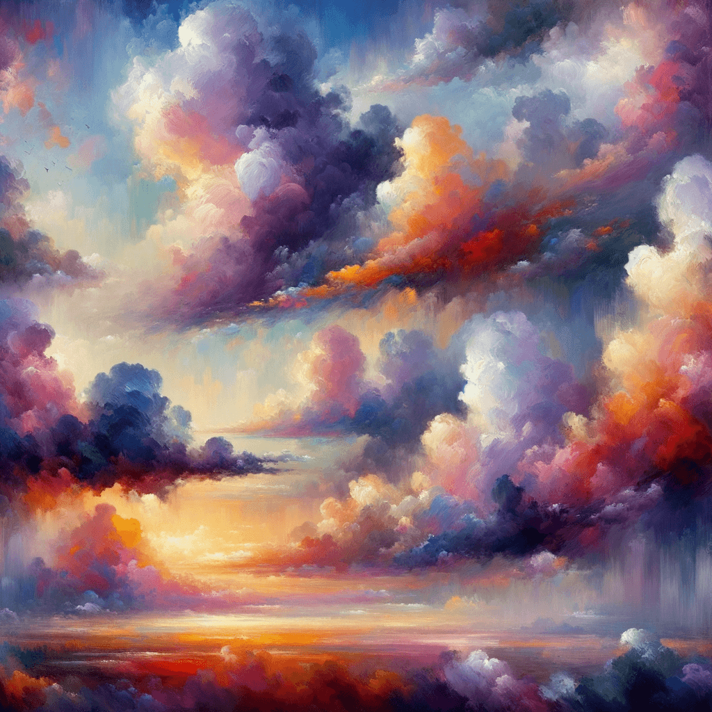 Las nubes vienen flotando a mi vida, ya no para traer lluvia o tormenta, sino para añadir color a mi cielo de atardecer. - Rabindranath Tagore