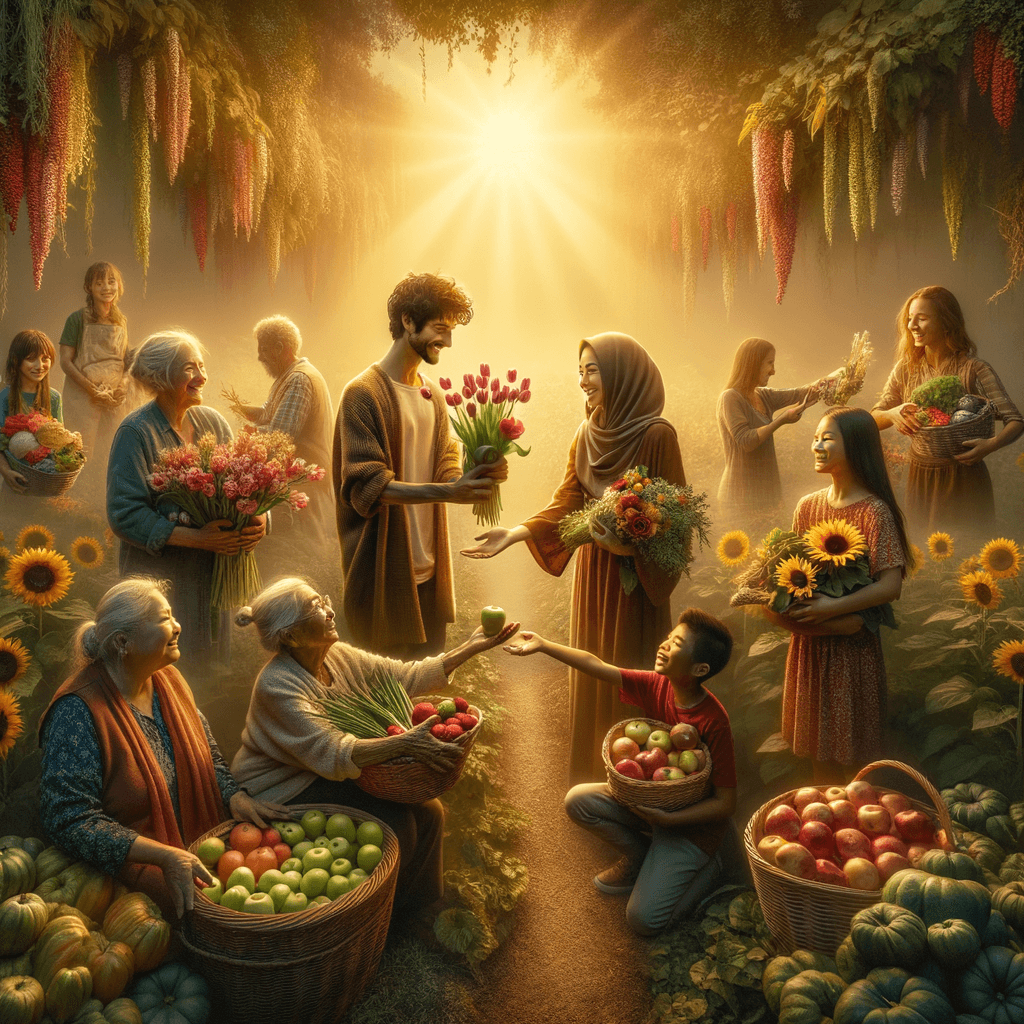 我们并非因拥有更多而茁壮成长,而是因给予更多而茁壮成长。——洛娜·简·克拉克森