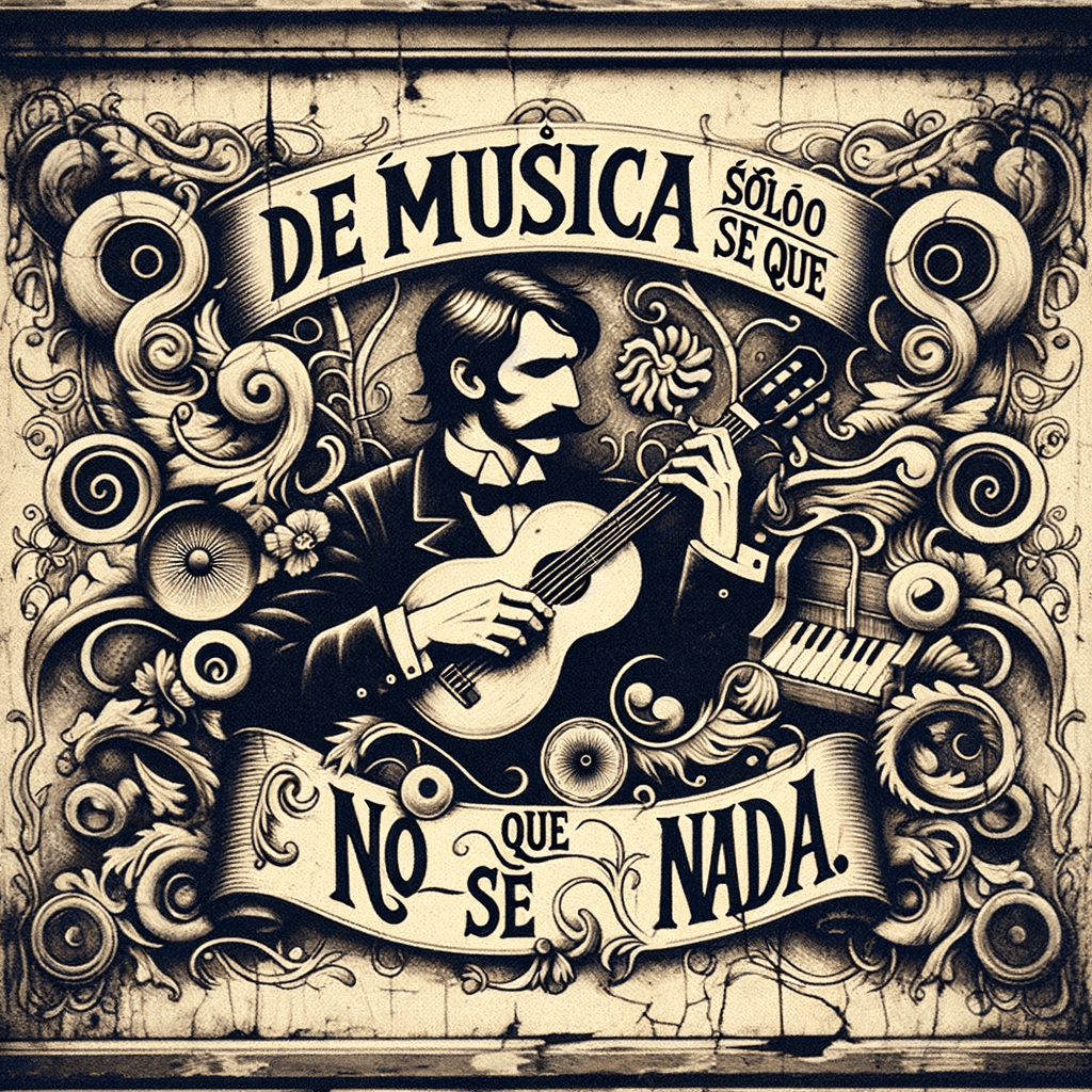 De música sólo sé que no sé nada. - Manuel de Falla