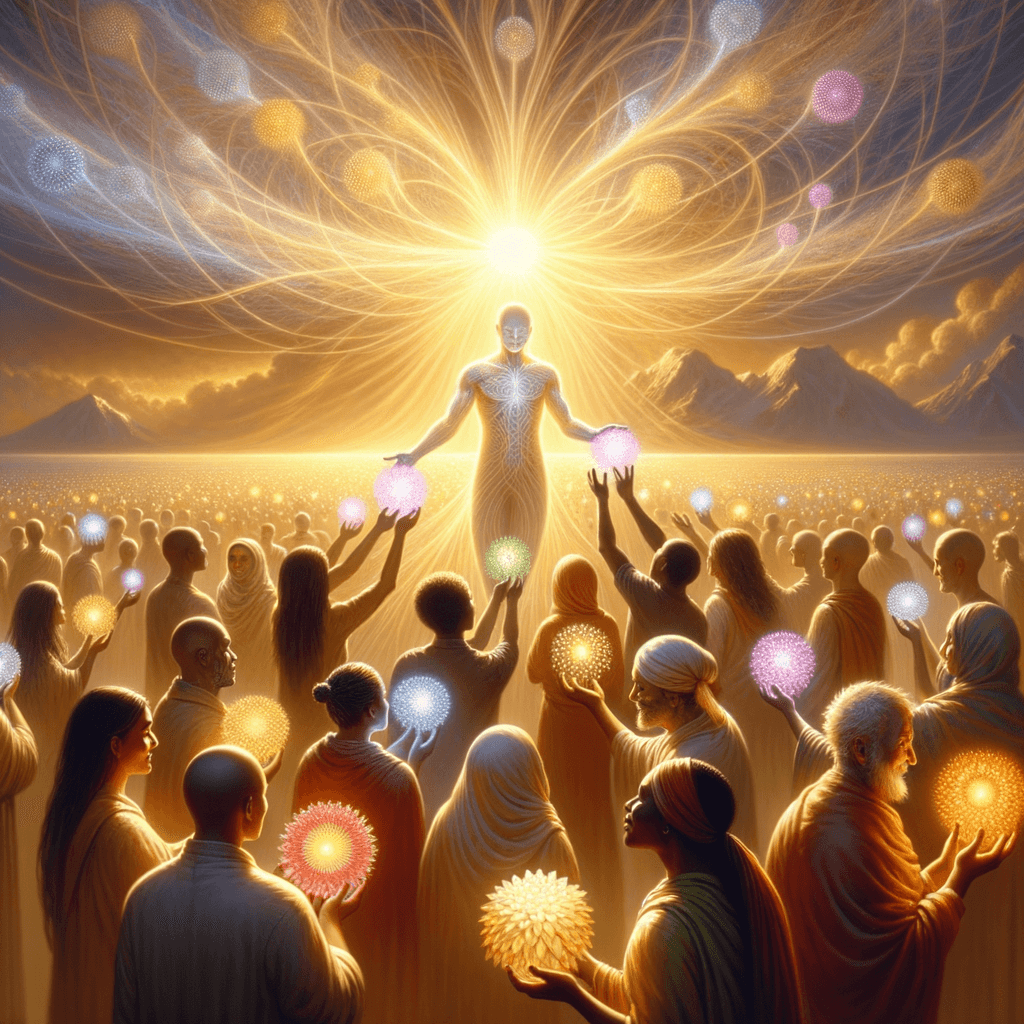 Cuanto más das, más recibes. — Anónimo